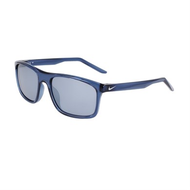 NIKE FIRE P N 8024XN 434 54 Unisex Polarize Dikdörtgen Mavi Aynalı Kemik Güneş Gözlüğü