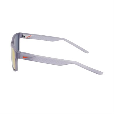 NIKE Livefree Classic EV24011 012 53 Unisex Dikdörtgen Gri Aynalı Kemik Güneş Gözlüğü