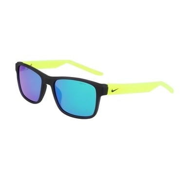 NIKE Livefree Classic N IU4699XN 003 53 Unisex Dikdörtgen Siyah Aynalı Kemik Güneş Gözlüğü