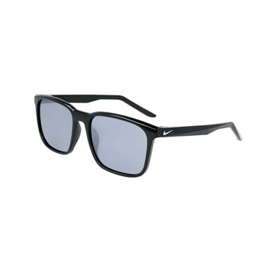 Nike Rave P FD1849 011 57 Unisex Polarize Aynalı Kare Siyah Kemik Güneş Gözlüğü