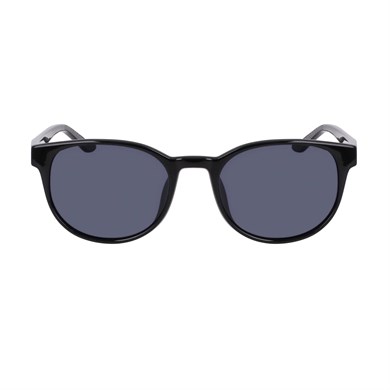 NIKE Temper Flow IF1101X 010 53 Unisex Oval Siyah Kemik Güneş Gözlüğü