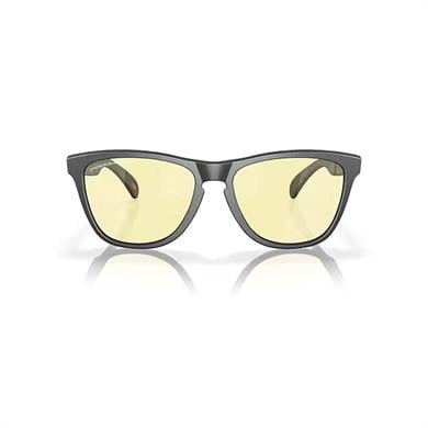 Oakley 9013 9013L4 55 Frogskins E-Sporcu Erkek Aynalı Kare Siyah Güneş Gözlüğü