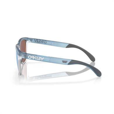 Oakley 0OO9284 928409 55 Frogskins Range Prizm Yuvarlak Şeffaf Mavi Kemik Güneş Gözlüğü