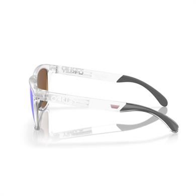 Oakley 0OO9284 928412 55 Frogskins range Erkek Yuvarlak Şeffaf Kemik Güneş Gözlüğü
