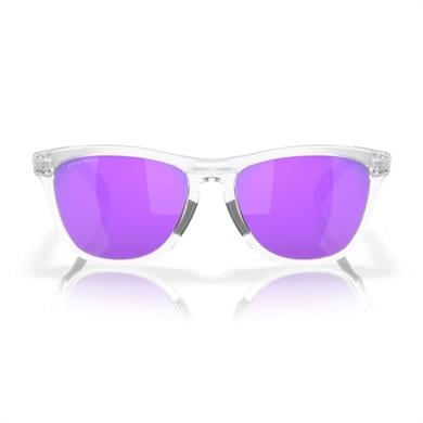 Oakley 0OO9284 928412 55 Frogskins range Erkek Yuvarlak Şeffaf Kemik Güneş Gözlüğü