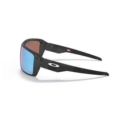 Oakley 9380 938027 66 Double Edge Outdoor Polarize Aynalı Erkek Dikdörtgen Mat Siyah Güneş Gözlüğü 