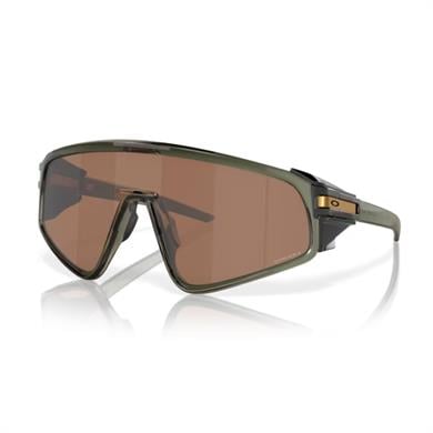 Oakley 0OO9404 940403 35 Latch panel Unisex Geometrik Yeşil Kemik Güneş Gözlüğü