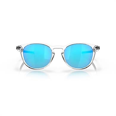 Oakley 9439 943904 50 Pitchman R Erkek Aynalı Yuvarlak Şeffaf Kemik Güneş Gözlüğü 