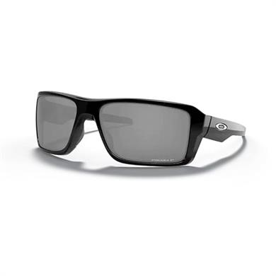 Oakley 9380 938008 66 Double Edge Outdoor Polarize Aynalı Erkek Dikdörtgen Parlak Siyah Güneş Gözlüğü 