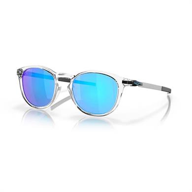 Oakley 9439 943904 50 Pitchman R Erkek Aynalı Yuvarlak Şeffaf Kemik Güneş Gözlüğü 