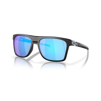 Oakley OAK 9100 910012 57 Leffingwell Erkek Aynalı Kare Mat Siyah Güneş Gözlüğü