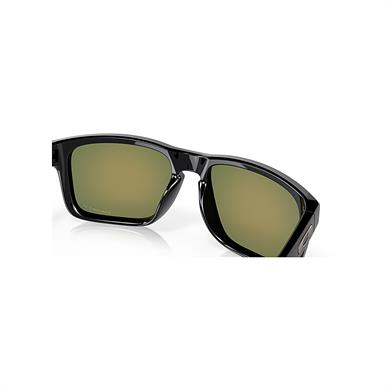Oakley OAK 9102 9102F1 55 Holbrook Polarize Aynalı Kare Parlak Siyah Kemik Güneş Gözlüğü