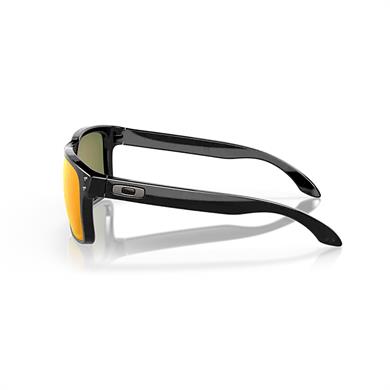 Oakley OAK 9102 9102F1 55 Holbrook Polarize Aynalı Kare Parlak Siyah Kemik Güneş Gözlüğü