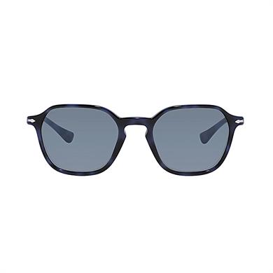 Persol 3256S 1099 56 51 Erkek Lacivert Geometrik Güneş Gözlüğü