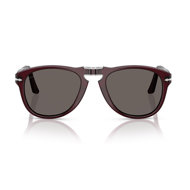 Persol PO 0714 1216B1 54 Erkek Pilot Bordo Katlanabilir Kemik Güneş Gözlüğü