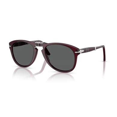 Persol PO 0714 1216B1 54 Erkek Pilot Bordo Katlanabilir Kemik Güneş Gözlüğü