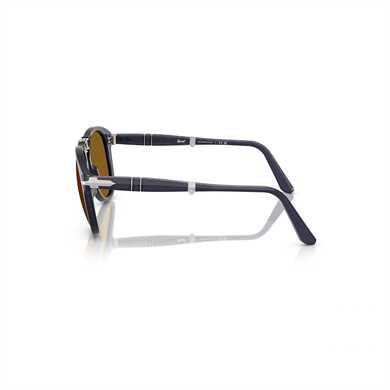 Persol PO 0714 121733 54 Erkek Pilot Mavi Katlanabilir Kemik Güneş Gözlüğü