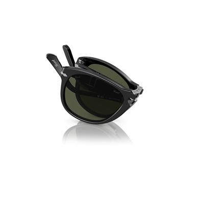 Persol PO 0714 9531 54 Erkek Pilot Siyah Katlanabilir Kemik Güneş Gözlüğü