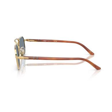 Persol PO 1020S 113256 57 Unisex Dikdörtgen Gold Metal Güneş Gözlüğü