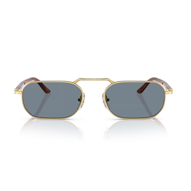 Persol PO 1020S 113256 57 Unisex Dikdörtgen Gold Metal Güneş Gözlüğü