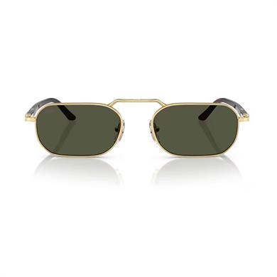Persol PO 1020S 51531 57 Erkek Dikdörtgen Gold Metal Güneş Gözlüğü