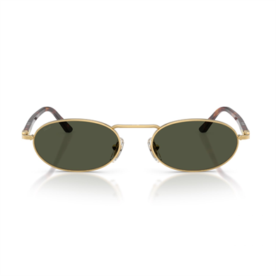 Persol PO 1023S 51531 55 Unisex Oval Gold Metal Güneş Gözlüğü