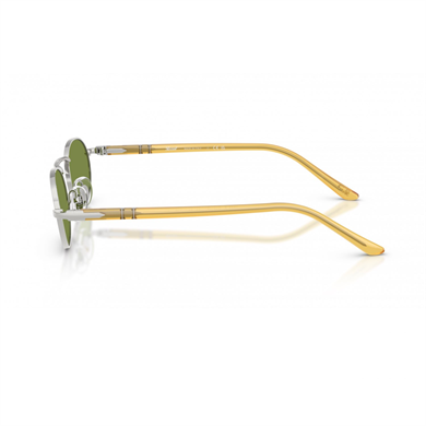 Persol PO 1023S 5184E 55 Unisex Oval Gümüş Metal Güneş Gözlüğü