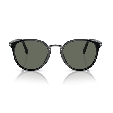 Persol PO 3210S 9531 51 Unisex Oval Siyah Kemik Güneş Gözlüğü