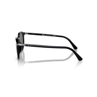 Persol PO 3210S 9531 51 Unisex Oval Siyah Kemik Güneş Gözlüğü
