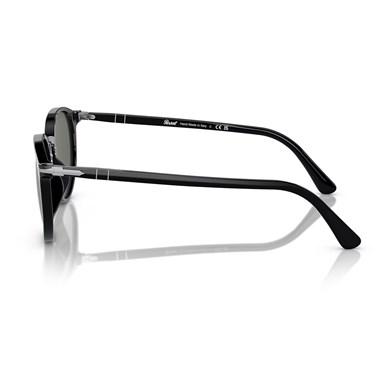 Persol PO 3210S 9531 54 Unisex Oval Siyah Kemik Güneş Gözlüğü