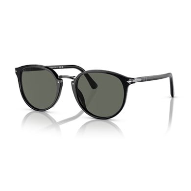 Persol PO 3210S 9531 54 Unisex Oval Siyah Kemik Güneş Gözlüğü