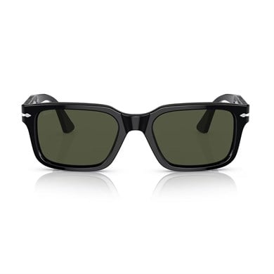 Persol PO 3272S 9531 53 Unisex Dikdörtgen Siyah Kemik Güneş Gözlüğü