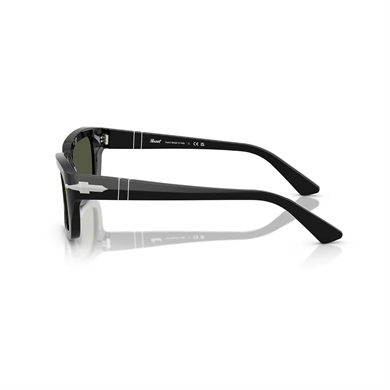 Persol PO 3367S 9531 54 Unisex Yastık Siyah Kemik Güneş Gözlüğü