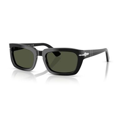Persol PO 3367S 9531 54 Unisex Yastık Siyah Kemik Güneş Gözlüğü