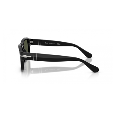 Persol PO 3386S 9531 56 Unisex Yastık Siyah Kemik Güneş Gözlüğü