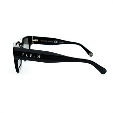 Philipp Plein SPP 005M 700X 57 Unisex Siyah Aynalı Kemik  Güneş Gözlüğü