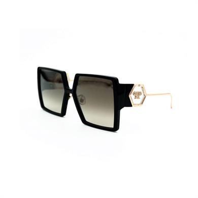 Philipp Plein SPP 028M 700X 61 Kadın Siyah Kare Güneş Gözlüğü