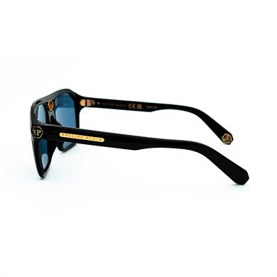 Philipp Plein SPP 072M 0700 57 Erkek Siyah Kare Güneş Gözlüğü