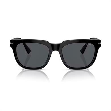 Prada PR 04YS 1AB07T 56 Erkek Dikdörtgen Siyah Kemik Güneş Gözlüğü