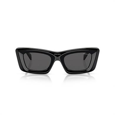 Prada PR 13ZS 1AB5S0 50 Kadın Cat Eye Siyah Kemik Güneş Gözlüğü
