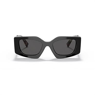 Prada PR 15YS 1AB5S0 51 Kadın Dikdörtgen Çok Renkli Kemik Güneş Gözlüğü