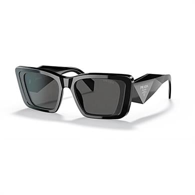 Prada PR 08YS 1AB5S0 51 Kadın Cat Eye Siyah Kemik Güneş Gözlüğü