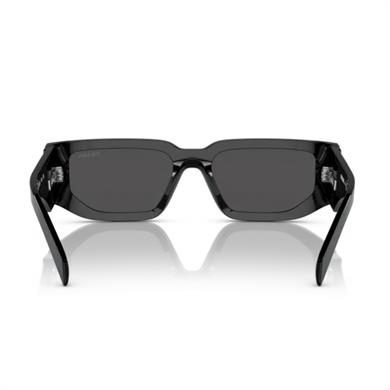 Prada PR 09ZS 1AB5S0 54 Unisex Dikdörtgen Siyah Kemik Güneş Gözlüğü