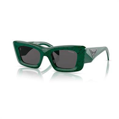 Prada PR 13ZS 16D5S0 50 Kadın Cat Eye Yeşil Kemik Güneş Gözlüğü