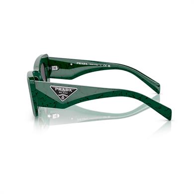 Prada PR 13ZS 16D5S0 50 Kadın Cat Eye Yeşil Kemik Güneş Gözlüğü