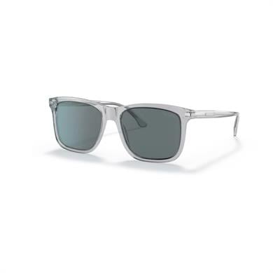 Prada PR 18WS U430A9 56 Erkek Kare Kristal Gri Kemik Güneş Gözlüğü