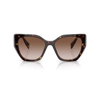 Prada PR 19ZS 2AU6S1 55 Kadın Kelebek Kırçıllı Kahverengi Kemik Güneş Gözlüğü