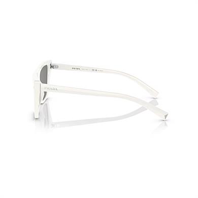 Prada PR 21ZS 1425Z1 55 Kadın Kelebek Beyaz Kemik Güneş Gözlüğü