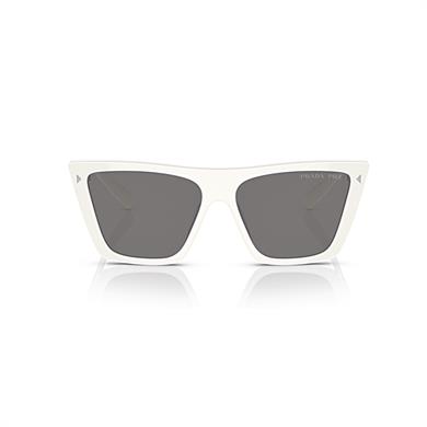 Prada PR 21ZS 1425Z1 55 Kadın Kelebek Beyaz Kemik Güneş Gözlüğü