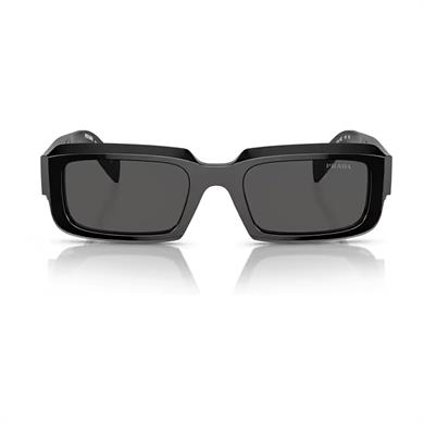 Prada PR 27ZS 16K08Z 54 Unisex Geometrik Siyah Kemik Güneş Gözlüğü